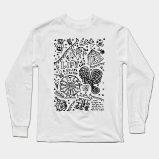 LIFE is like a ROLLER COASTER Long Sleeve T-Shirt